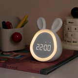 Kids' Bunny-Shaped Alarm Clock with LED Night Light – BunniGlow