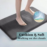BowLift | Ultra-Absorbent, Anti-Slip Luxurious Coral Velvet Bath Mat