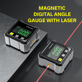 Laser Digital Angle Finder – LCD Display, Magnetic Base & Built-In Laser