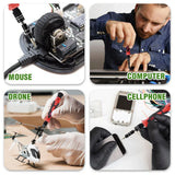 115-in-1 Precision Screwdriver Set with Magnetic Repair Tools - ProFix
