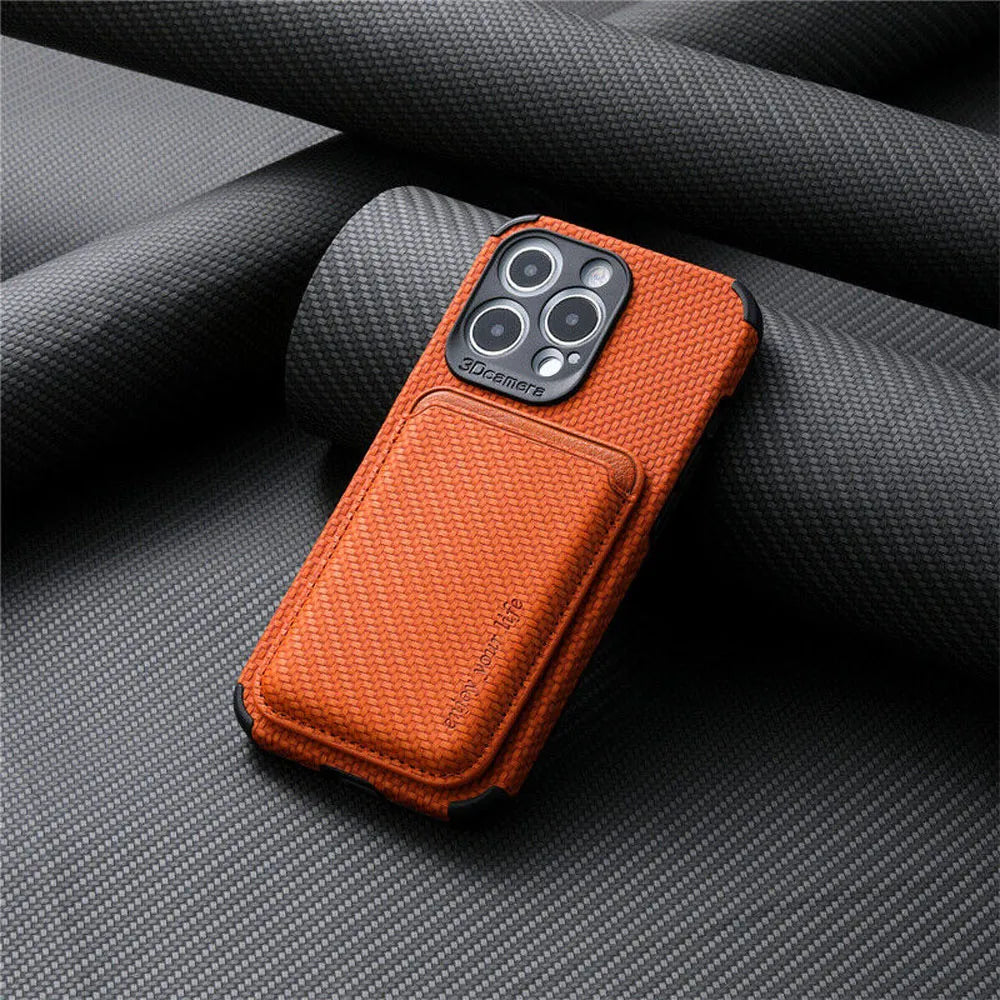 TitanWallet Carbon Orange