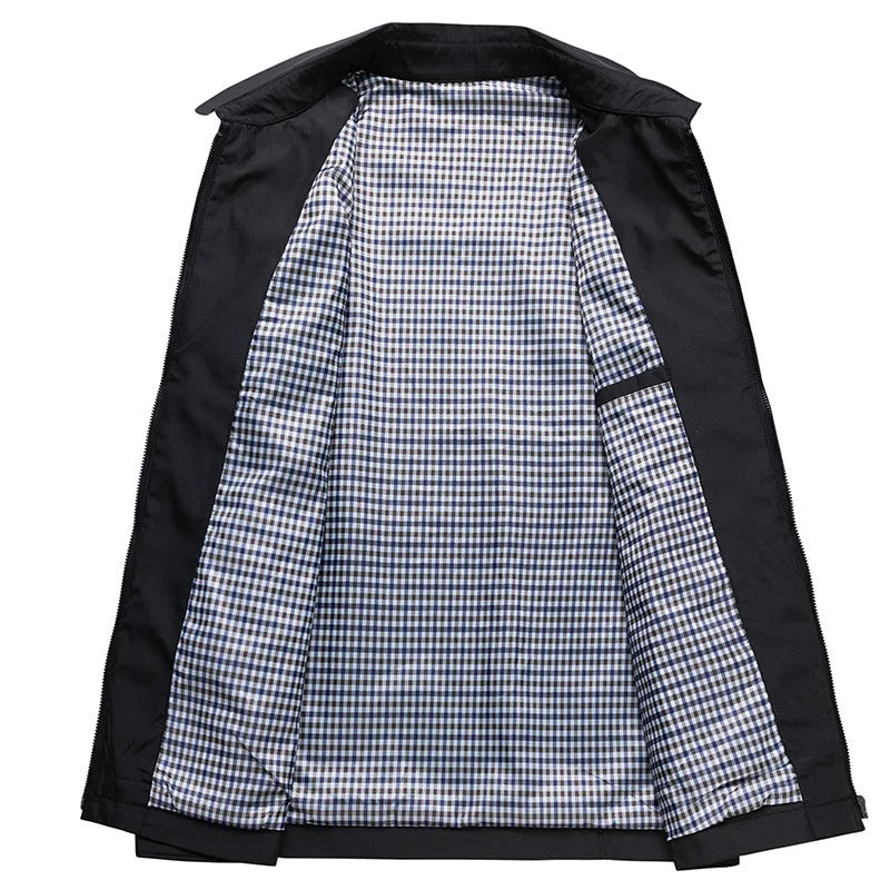 Enhanced Product Title: "Stylische Herren-Jacke – Wetterfeste Outdoor-Jacke für Freizeit und Abenteuer" 

This title includes keywords that potential customers might search for, such as "stylish," "weatherproof," and "outdoor," while also specifying the t