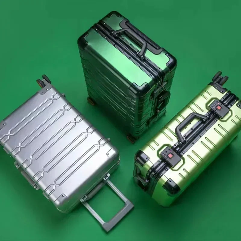 Aluminum-Magnesium Travel Suitcase - Oslo