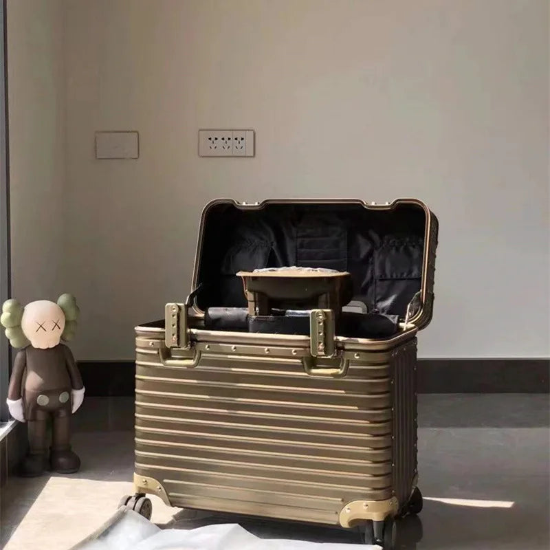 Aluminum-Magnesium Hard-Shell Suitcase – Monaco