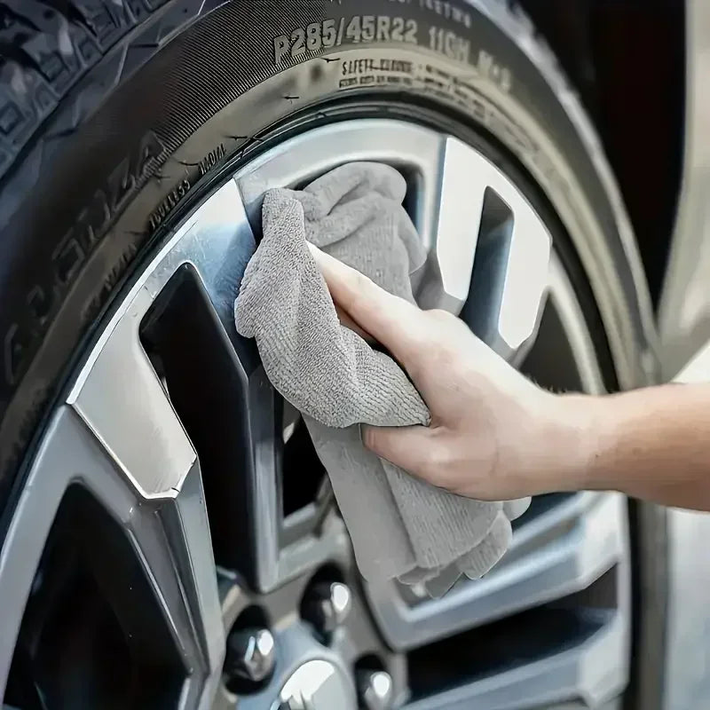 Microfiber Cleaning Cloths – 5-Pack, Streak-Free, Absorbent & Scratch-Free