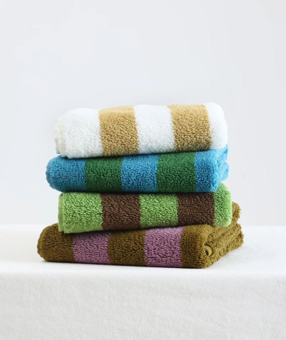 Striped Cotton Bath Towel – 100% Combed Cotton, Hotel Quality & Quick-Dry