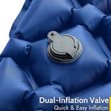 Ultralight Inflatable Sleeping Pad – 520 g, 190×60 cm & Compact Pack Size
