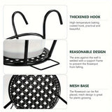 Optimized Product Title: "3er-Set Hängende Balkon-Topfhalter mit Haken – Ideal für Pflanzen und Blumen – Robuste und Wetterfeste Aufhängung" 

This title includes relevant keywords and highlights the product's features, making it more appealing for Google