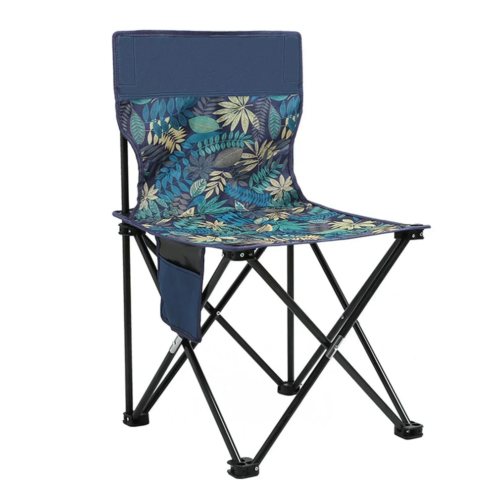 Folding Camping Chair with Carry Bag – Steel Frame, 100kg & Compact