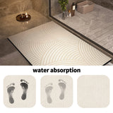 Kalsten | Superabsorbent Non-slip Bath Mat Quick-drying Shower Rug