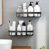 Wall-Mounted Shower Caddy Organizer – Rust-Resistant Aluminium Shower Shelf for Clutter-Free Bathroom Storage