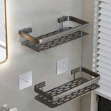 Wall-Mounted Shower Caddy Organizer – Rust-Resistant Aluminium Shower Shelf for Clutter-Free Bathroom Storage