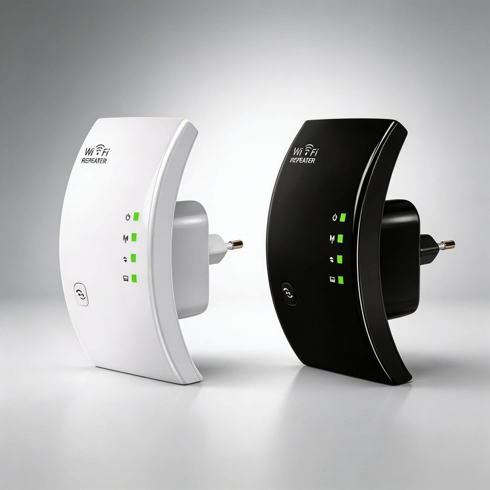 WiFi Range Extender – 300Mbps, Plug & Play & WPA2 Security