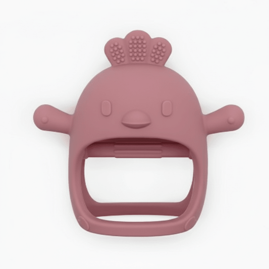 Baby Teething Mitten – Silicone Material & Sore Gum Relief