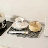 Enhanced Product Title: **Flexible Silicone Drying Mat – Heat-Resistant, BPA-Free, Non-Slip Design for Kitchen Use**