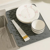 Enhanced Product Title: **Flexible Silicone Drying Mat – Heat-Resistant, BPA-Free, Non-Slip Design for Kitchen Use**