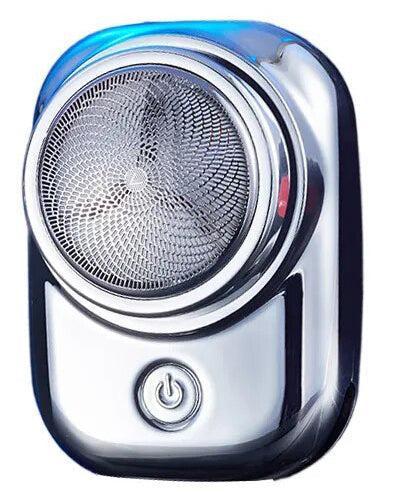 Mini Electric Shaver – USB-C Rechargeable, IPX7 Waterproof, 6-Blade, LED Display