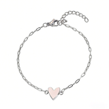 Bracelet Adjustable Heart Chain Matching Couple Jewelry