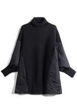 Enhanced Product Title: Hailey™ - Stylish Patchwork Turtleneck Sweater for Effortless Chic Look 

This title includes keywords that are likely to attract more clicks while maintaining clarity about the product.