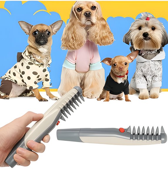 BowLift | No More Knots & Tangles Pet Comb