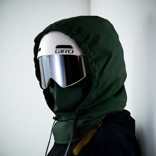 Ski Mask Hood – Face Cover, Winter Outdoor Use & Adjustable Drawstring Fit