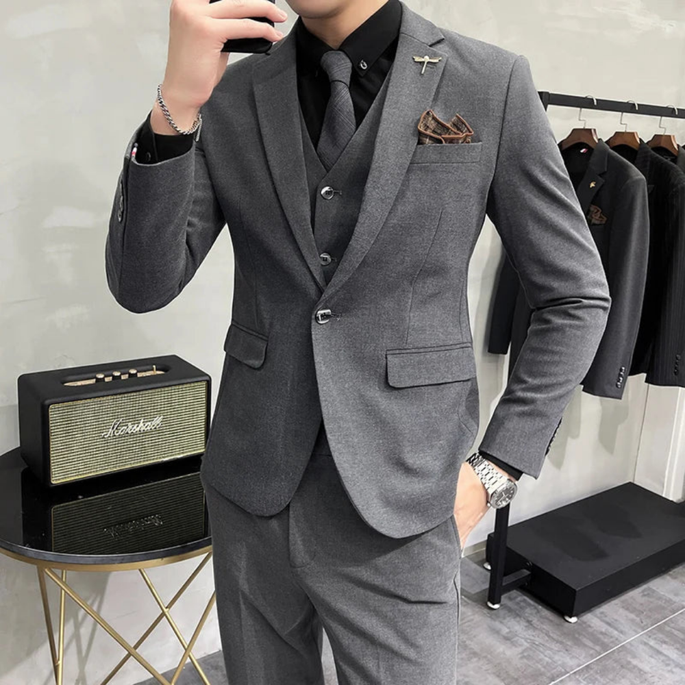 Michael - Slim-Fit Three-Piece Suit