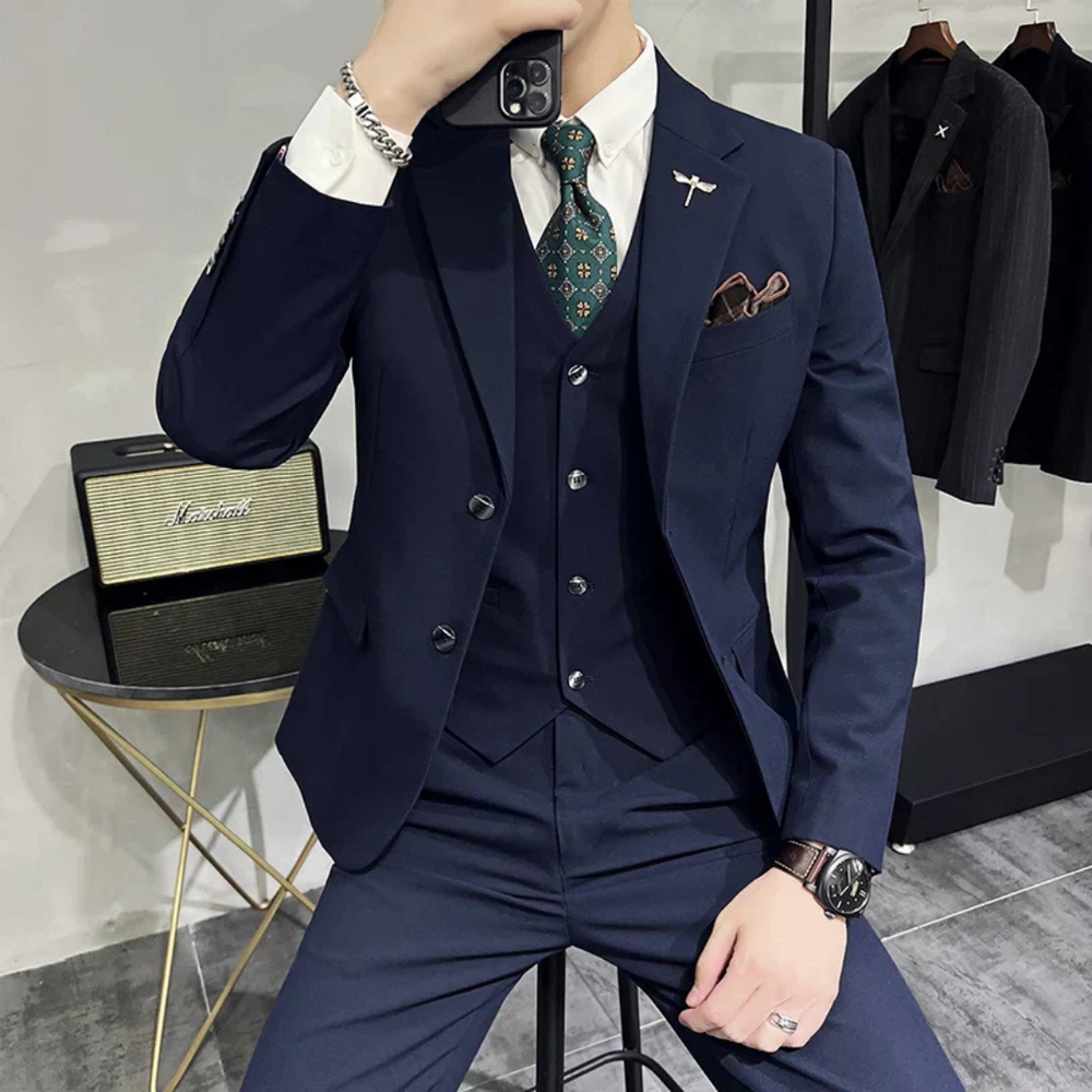 Michael - Slim-Fit Three-Piece Suit