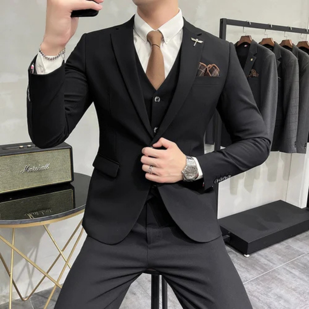 Michael - Slim-Fit Three-Piece Suit