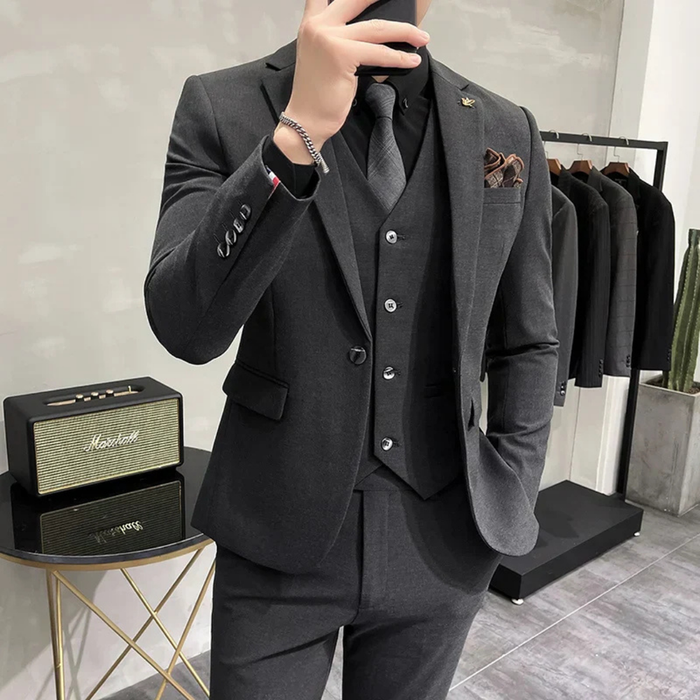 Michael - Slim-Fit Three-Piece Suit