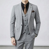 Slim-Fit Three-Piece Suit - Merlin