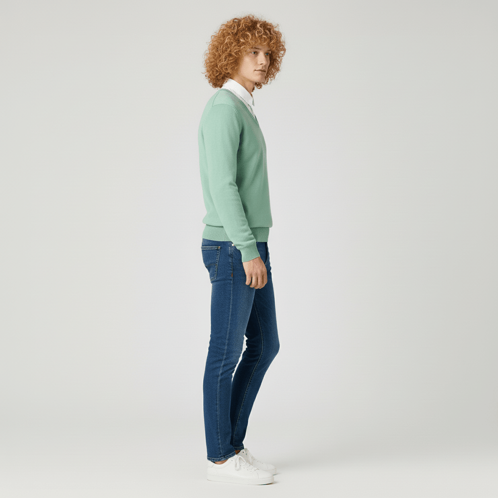 Tommy - Slim-Fit V-Neck Sweater