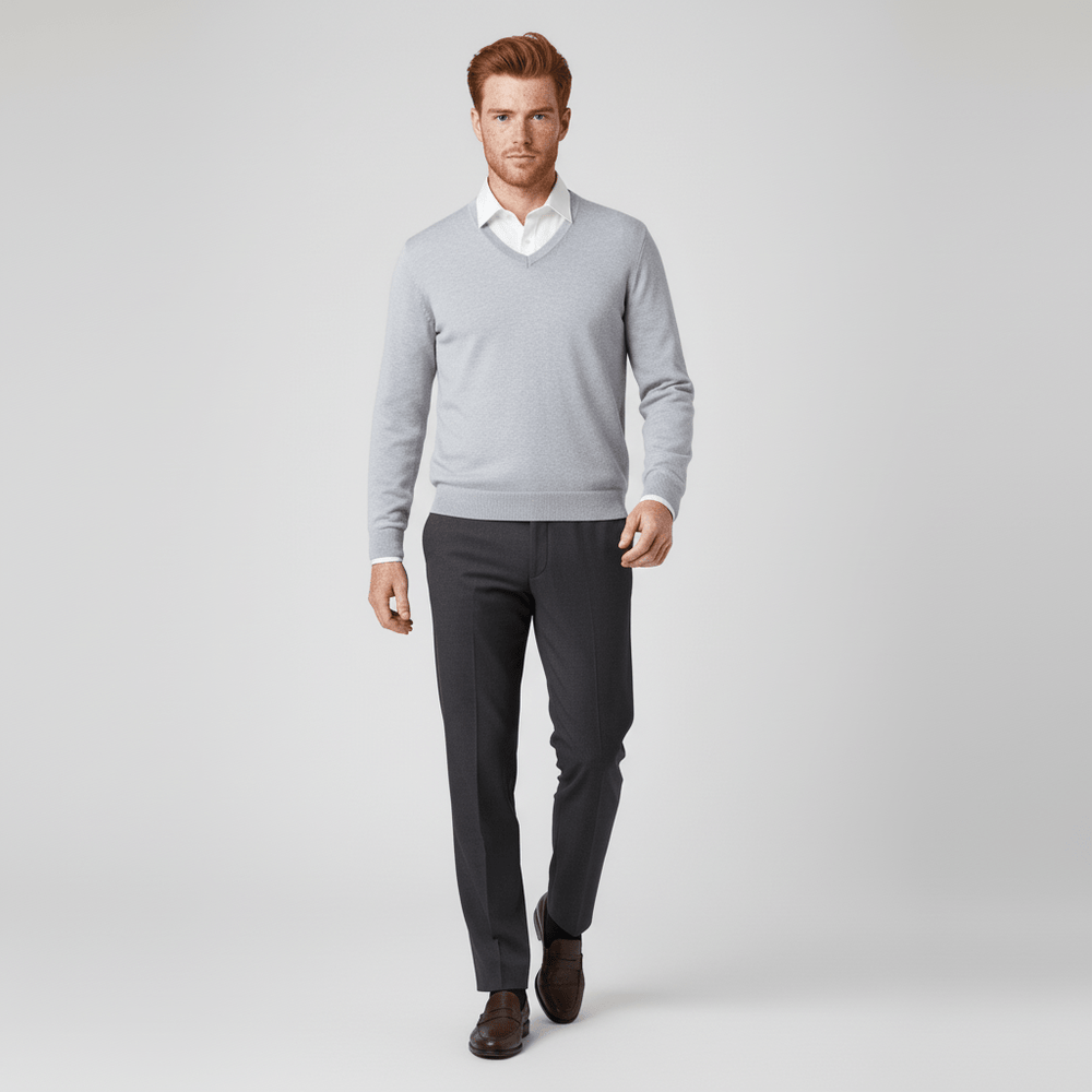 Tommy - Slim-Fit V-Neck Sweater