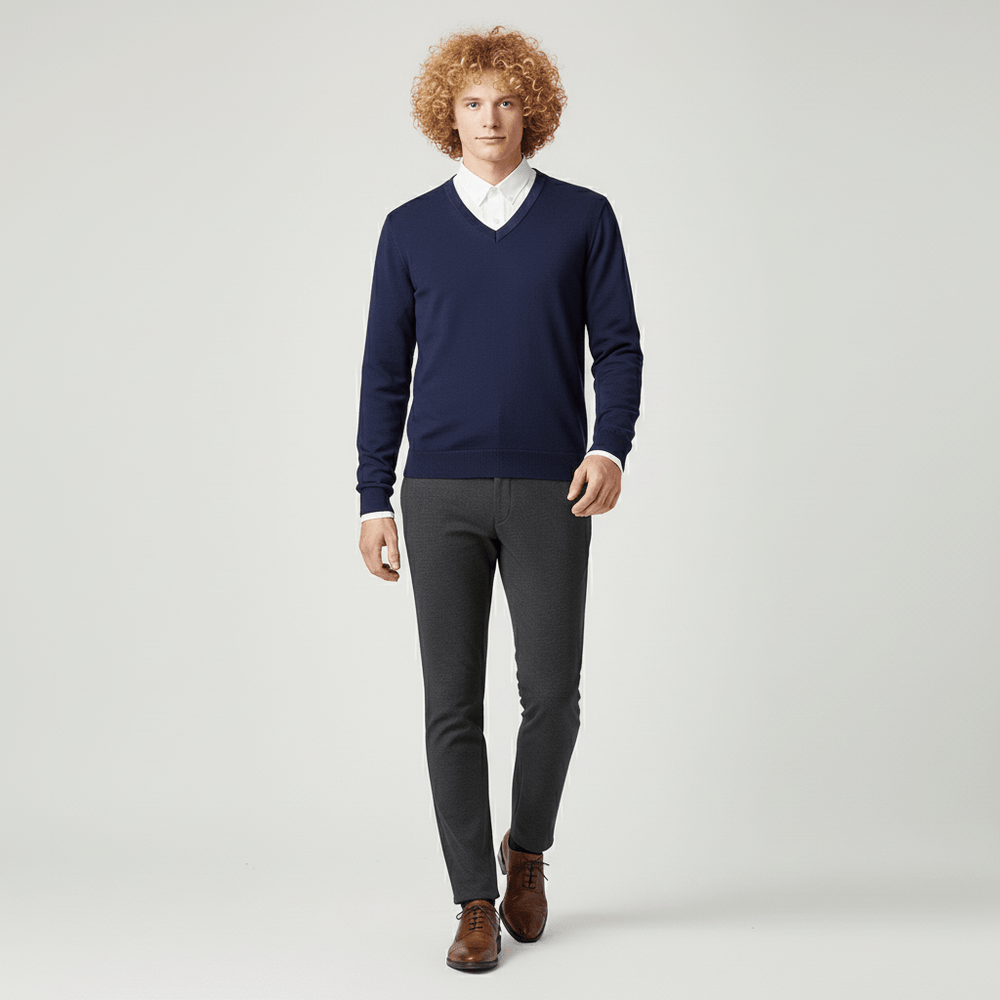 Tommy - Slim-Fit V-Neck Sweater