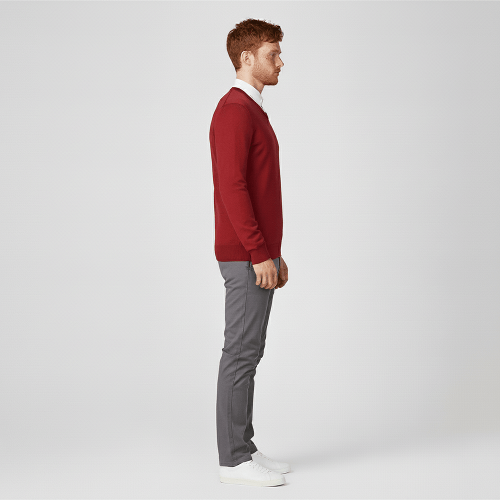 Tommy - Slim-Fit V-Neck Sweater