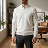 Slim-Fit V-Neck Sweater - Keanu