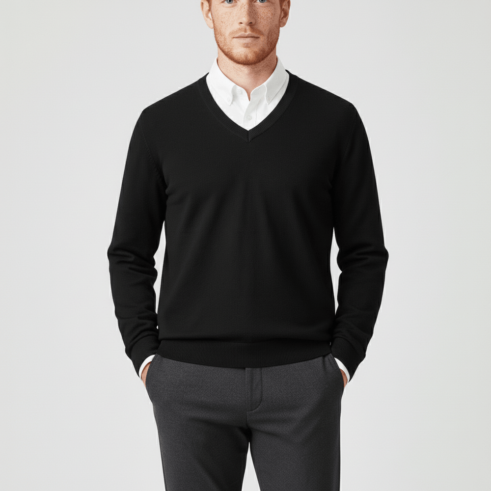 Tommy - Slim-Fit V-Neck Sweater