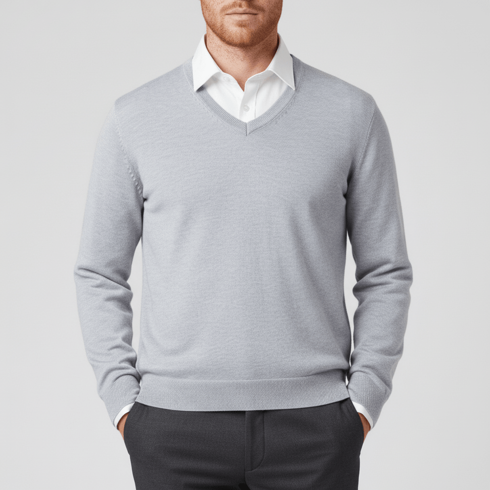 Tommy - Slim-Fit V-Neck Sweater