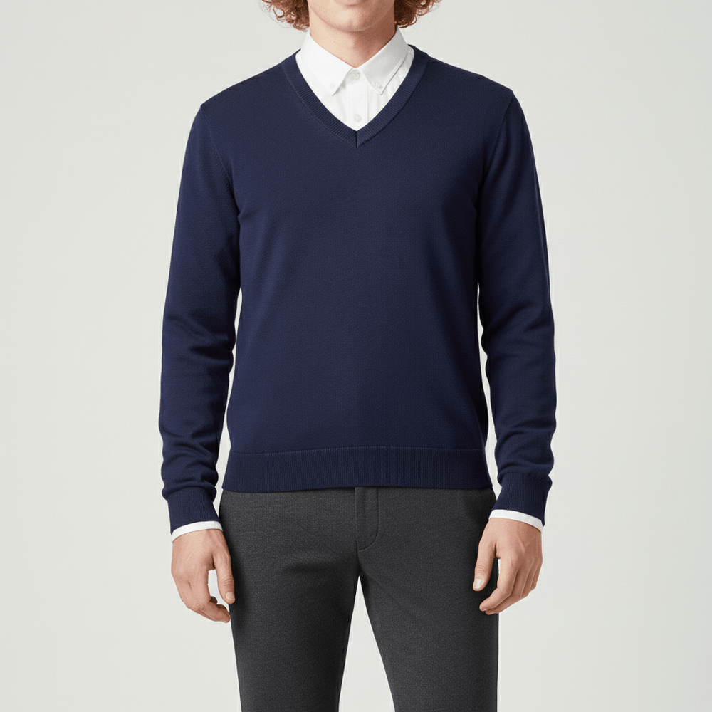 Tommy - Slim-Fit V-Neck Sweater