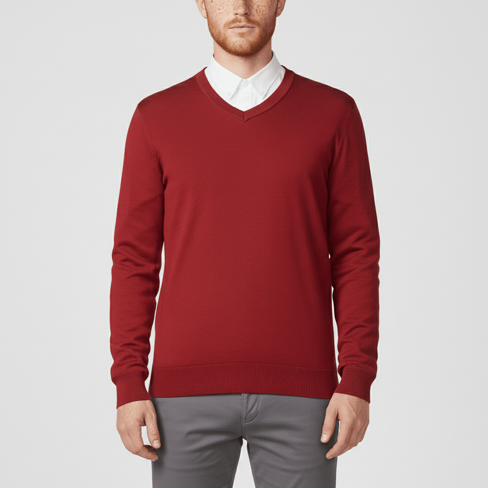 Tommy - Slim-Fit V-Neck Sweater