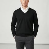 Slim-Fit V-Neck Sweater - Keanu