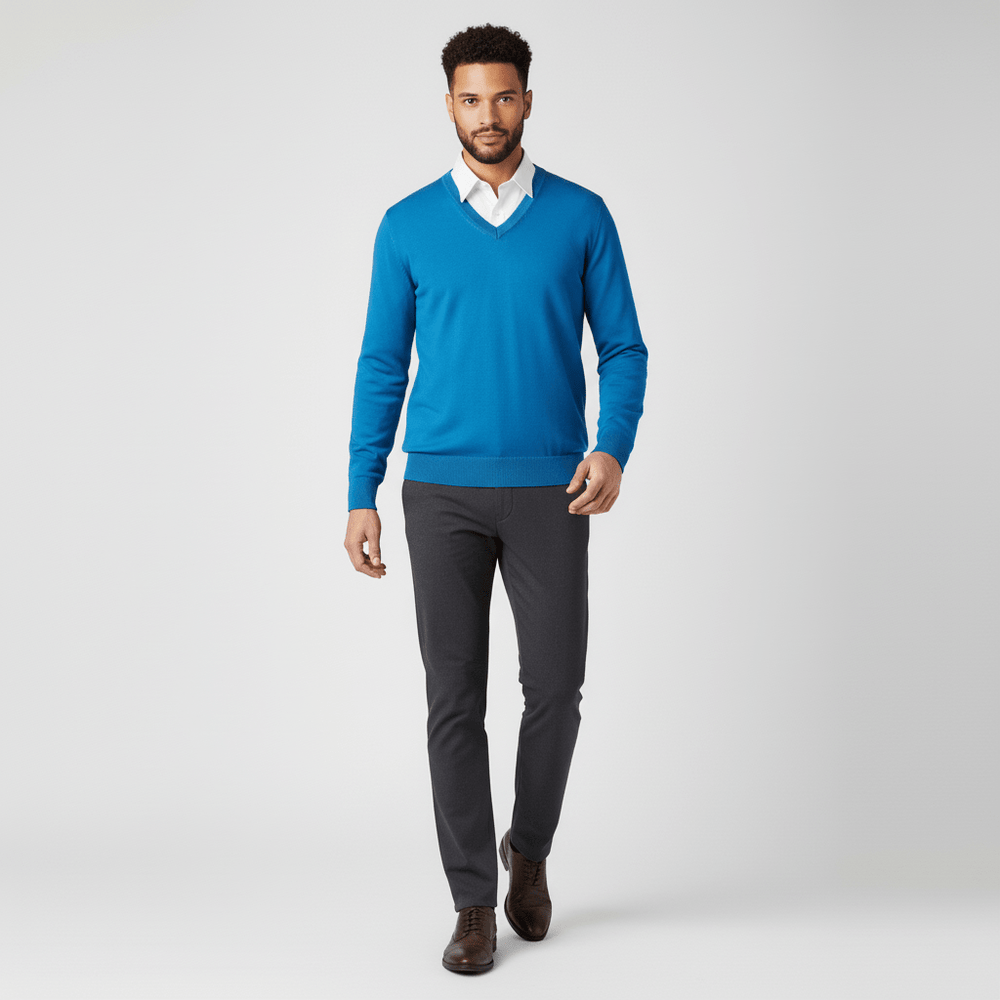 Tommy - Slim-Fit V-Neck Sweater