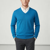 Slim-Fit V-Neck Sweater - Keanu