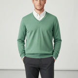 Slim-Fit V-Neck Sweater - Keanu