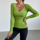 Slim Fit Knit Sweater - Veronika