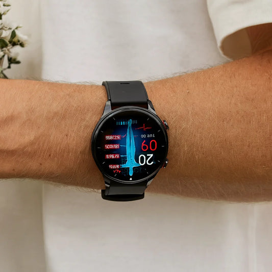 Fitness Smart Watch – ECG Health Monitor, Activity Tracking & Sleek Design