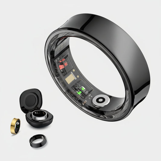 Smart Fitness Tracker Ring – Health Monitor, Waterproof & Sleep Tracking