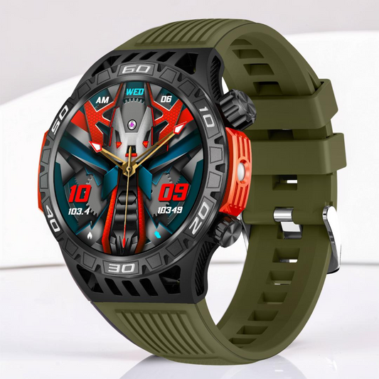 Smart Watch Fitness Tracker – Waterproof, Touch Screen & Sport Design