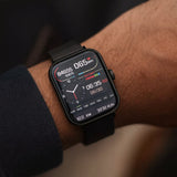 Smartwatch – Bluetooth Calling, Health Tracking & Silicone Strap