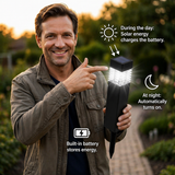 Solar LED Pathway Lights – Waterproof, Auto On/Off & Warm/Cool White
