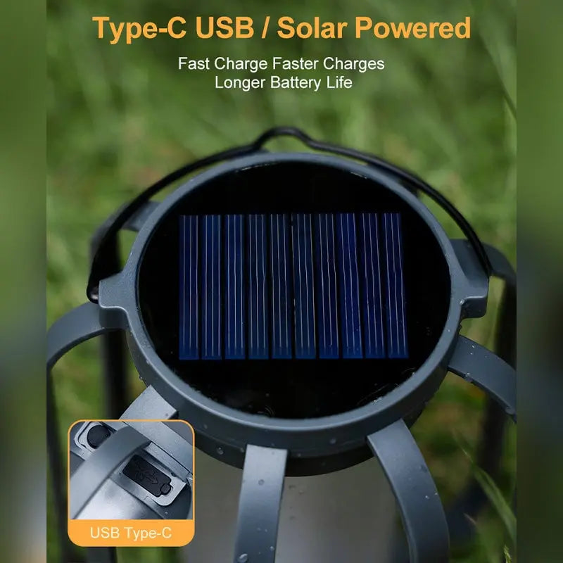 Enhanced Product Title: "Multifunktionale Solar Laterne mit 4 Helligkeitseinstellungen – Perfekt für Camping, Gartenpartys und Outdoor-Aktivitäten" 

This title includes relevant keywords while emphasizing the product's versatility and ideal use cases, ma